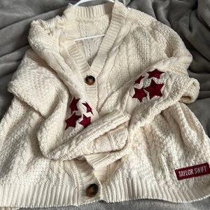 Taylor swift red cardigan
